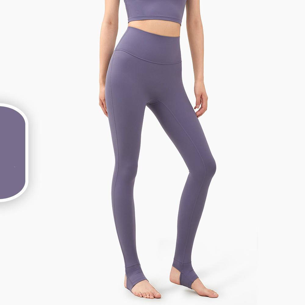 Naked Foot Solid Color Yoga Leggings