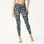 High waisted Print Tight Training Exercise Pants