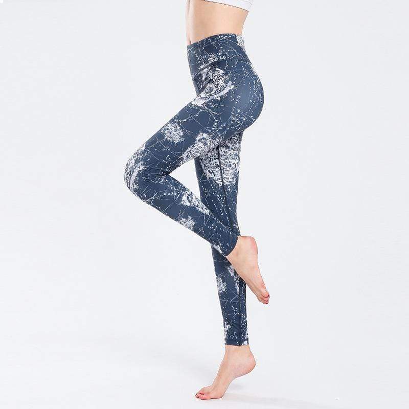 Printed High Waist Tight Trendy Yoga Legging