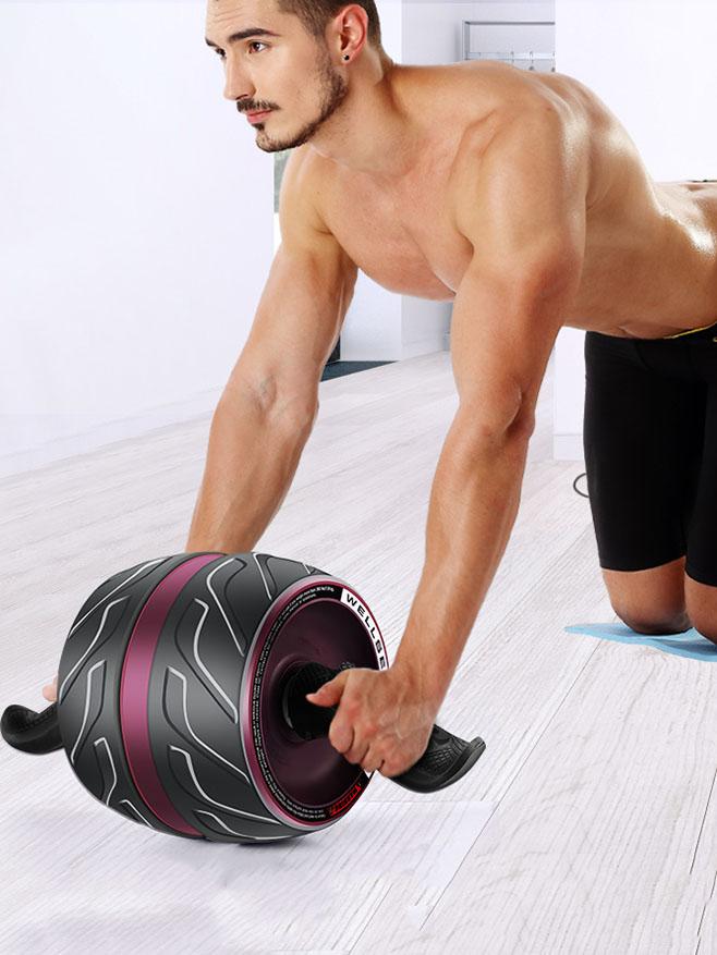 Men Home Rebound Roller Abdominal Muscle Exercise Equipment