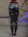 Sexy Camouflage Long Sleeves Tees Leggings Sports Suits