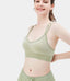 FLOW Neck Seamless Back Low Support Sports Bra