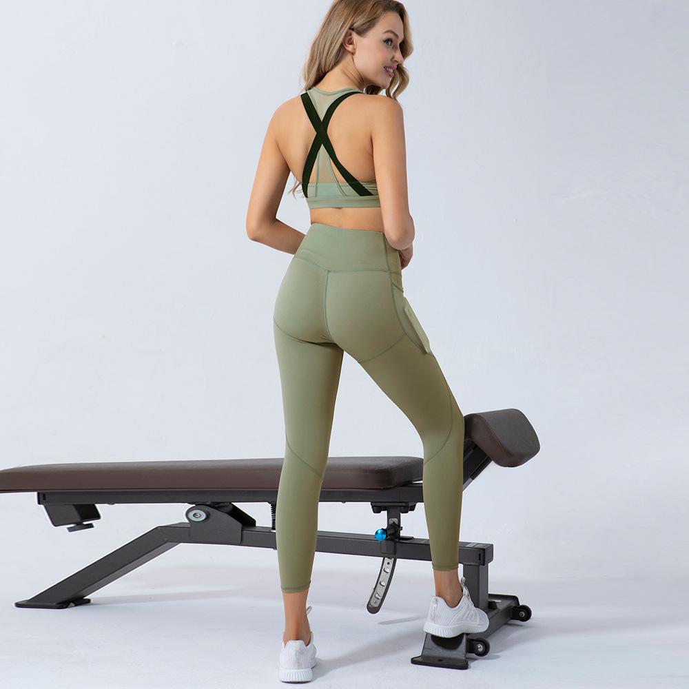 Outdoor Quick Dry Exercise Fitness Yoga Suit