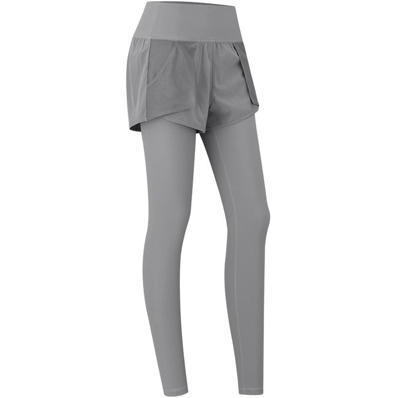 Outdoor Sports Running Two Pieces Fitness Pants