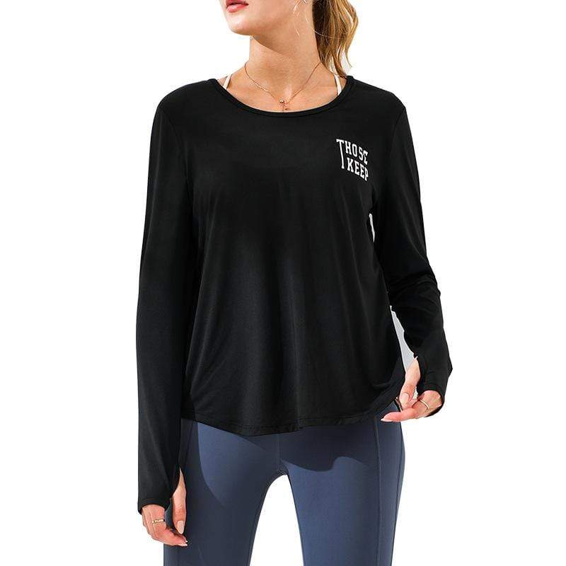 Fast drying Beauty Back Hollow Strap shirt