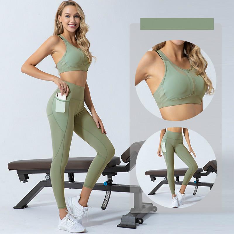Outdoor Quick Dry Exercise Fitness Yoga Suit