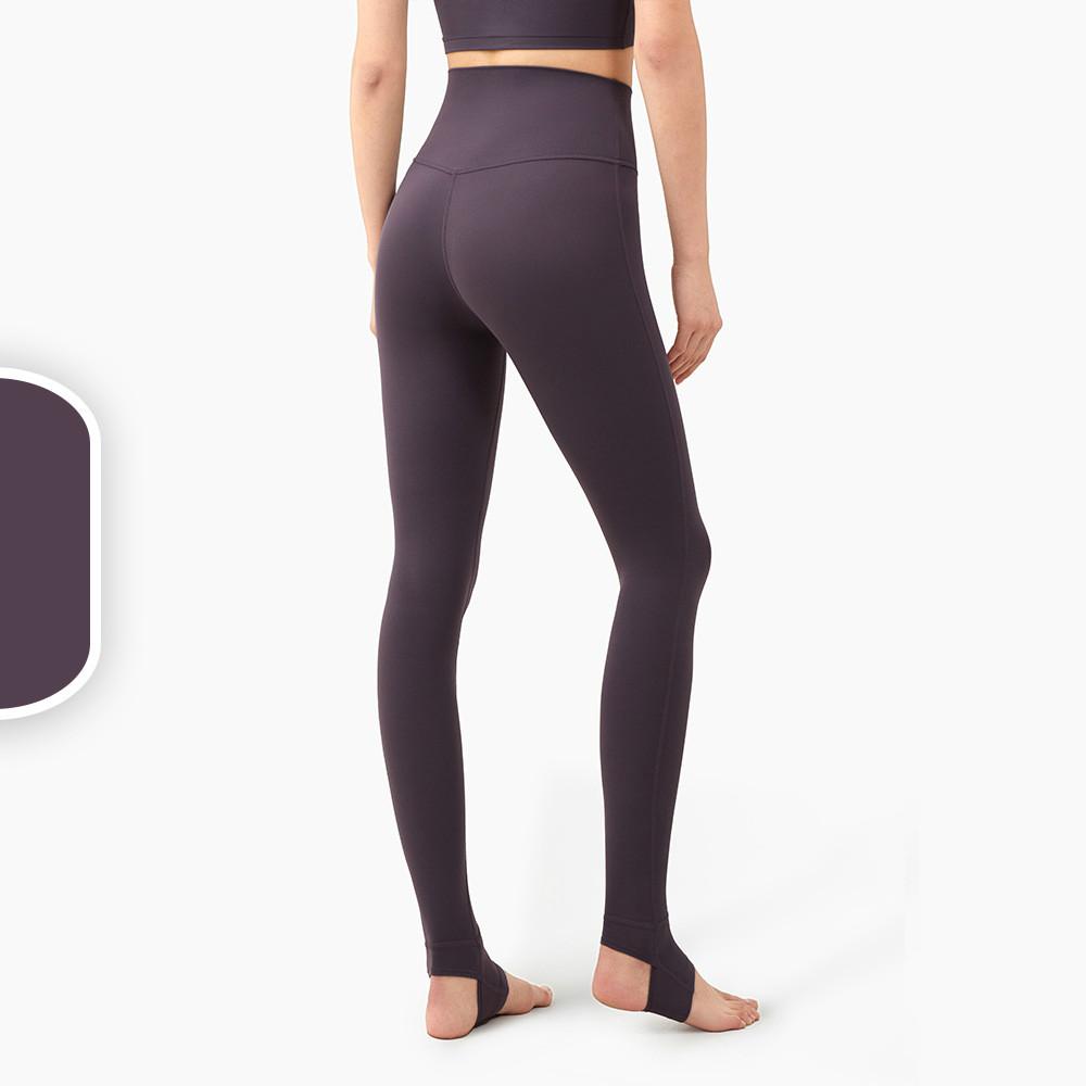 Naked Foot Solid Color Yoga Leggings
