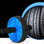 FEIERDUN Wheel Roller Workout Equipment Core Training Abdominal Exercise Blue