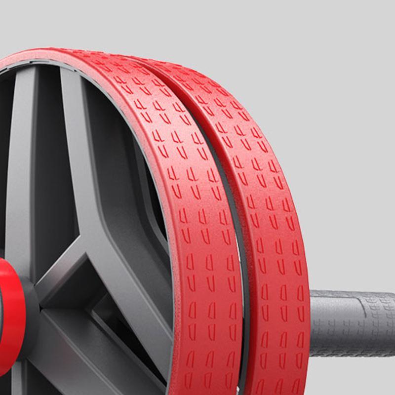 FEIERDUN Wheel Roller Workout Equipment Core Training Abdominal Exercise Red