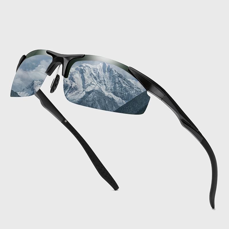 Driving Polarized Sun Glasses Plastic Titanium Frame Sports Anti glare