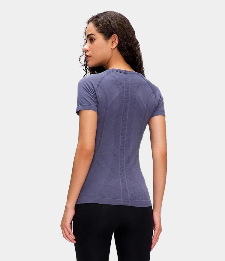 Breathable Short Sleeves Sports Top